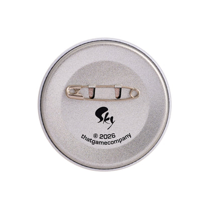 Sky Cookie Button Pin - Bunny