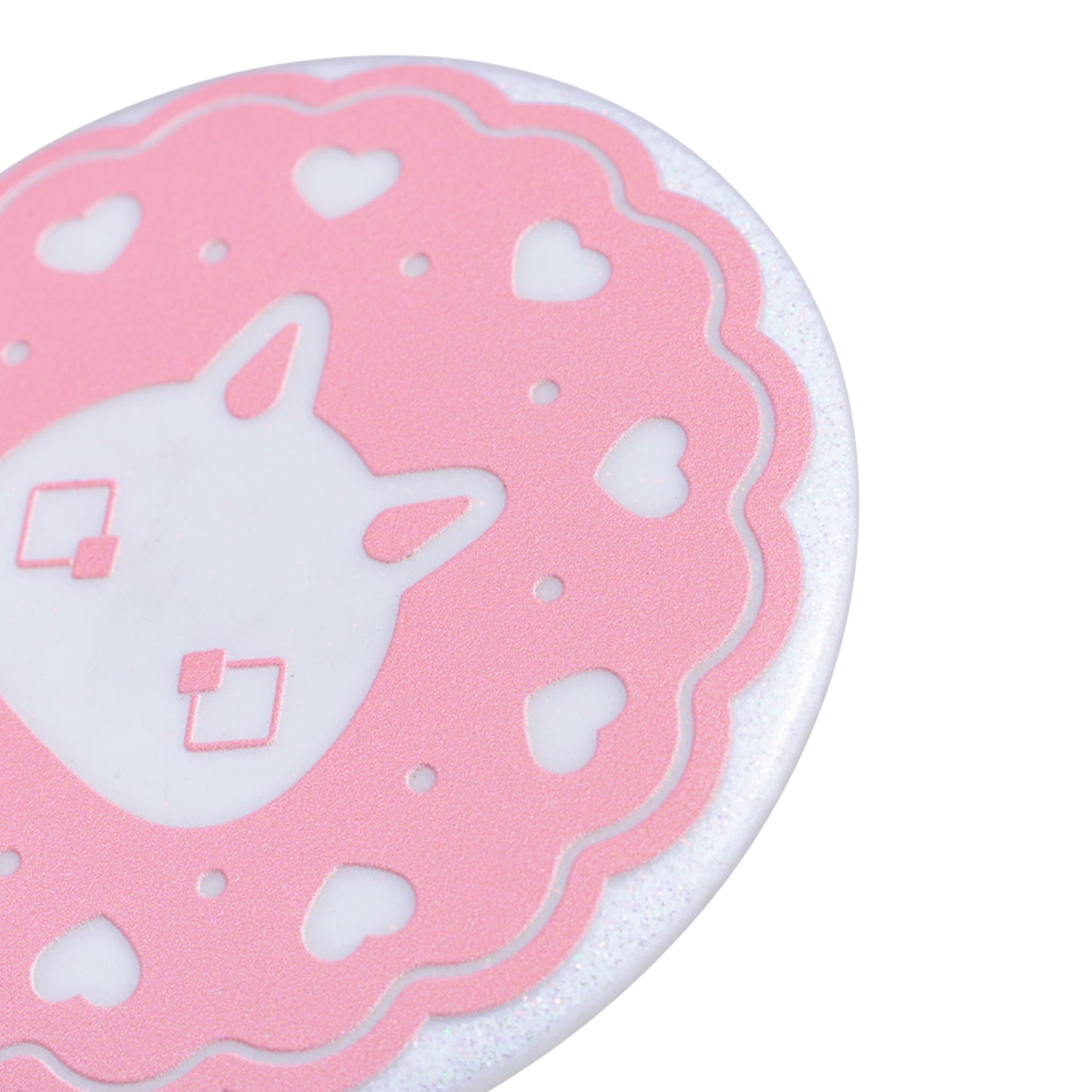 Sky Cookie Button Pin - Bunny