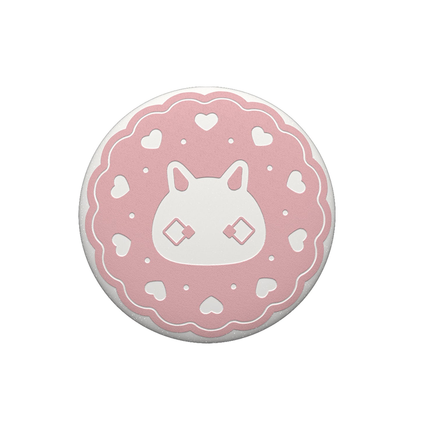 Sky Cookie Button Pin - Bunny
