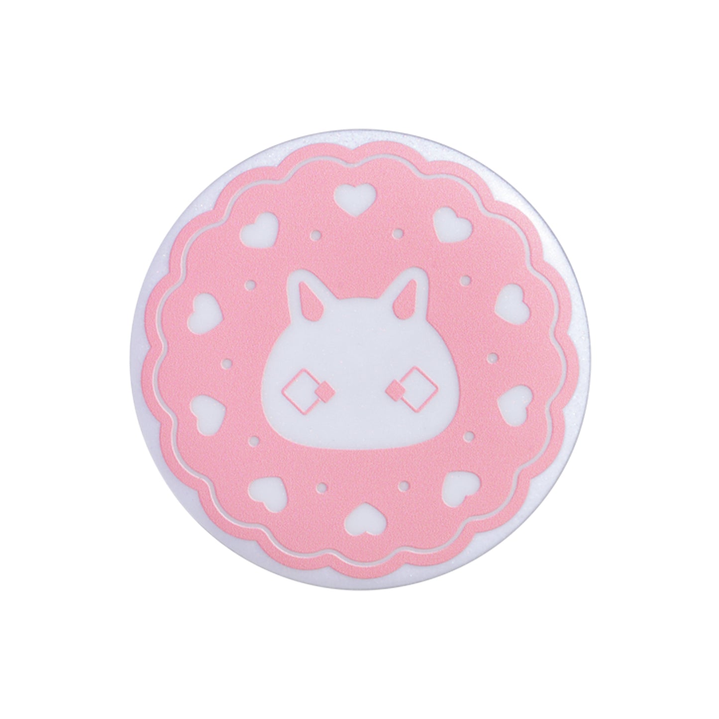 Sky Cookie Button Pin - Bunny