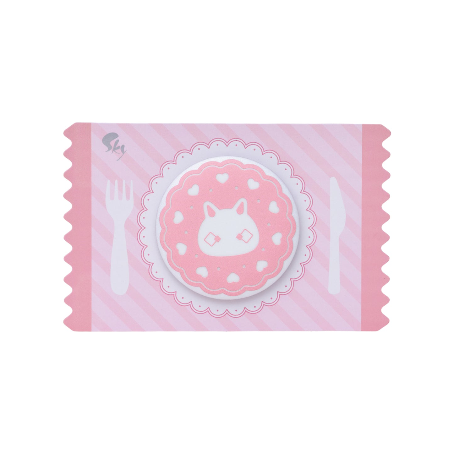 Sky Cookie Button Pin - Bunny