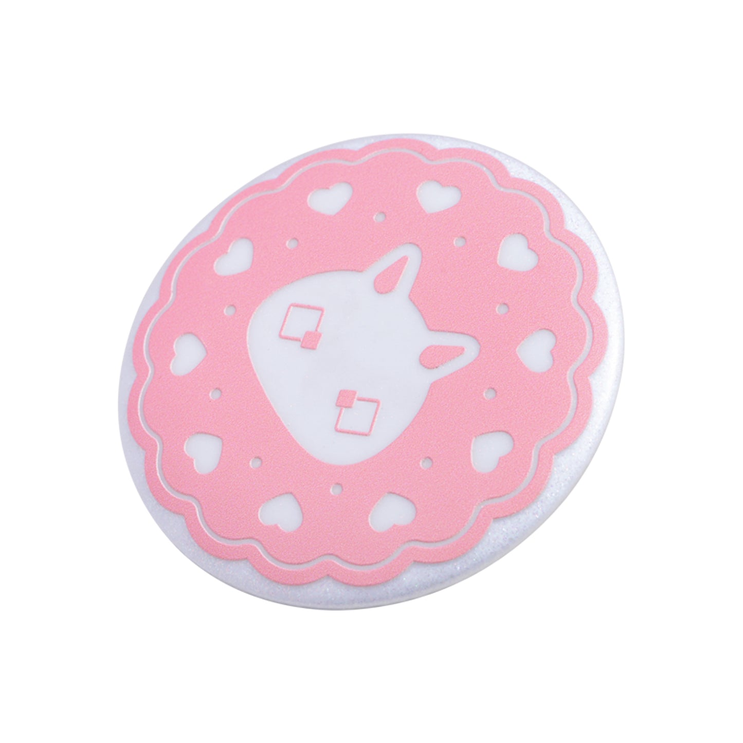 Sky Cookie Button Pin - Bunny