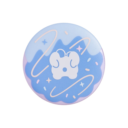Sky Cookie Button Pin - Dark Dragon