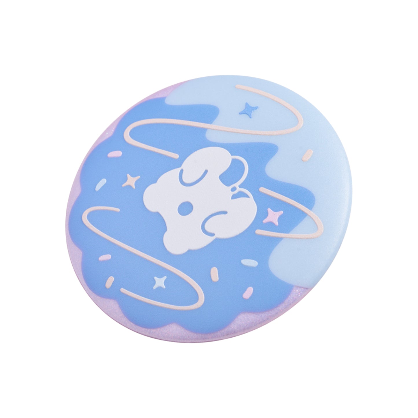 Sky Cookie Button Pin - Dark Dragon