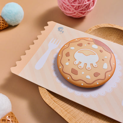 Sky Cookie Button Pin - Jellyfish
