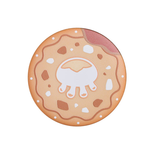 Sky Cookie Button Pin - Jellyfish
