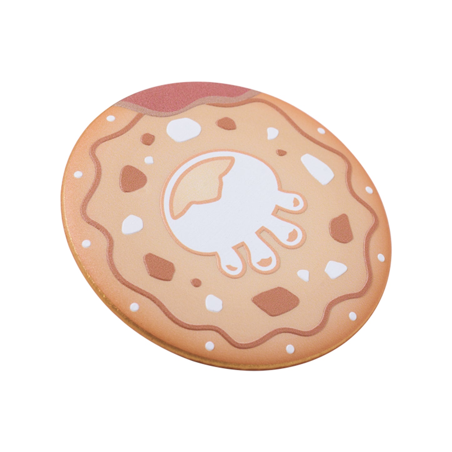 Sky Cookie Button Pin - Jellyfish