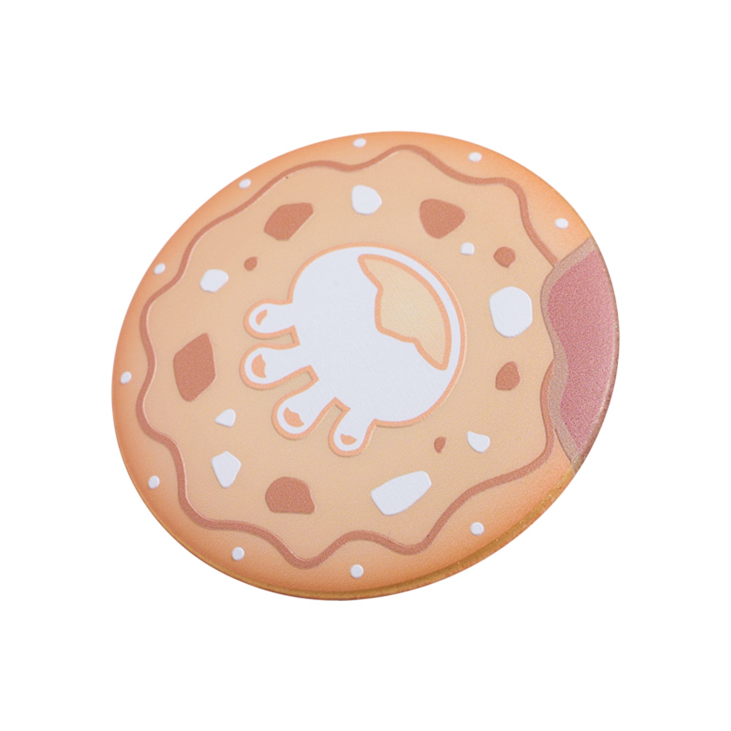 Sky Cookie Button Pin - Jellyfish
