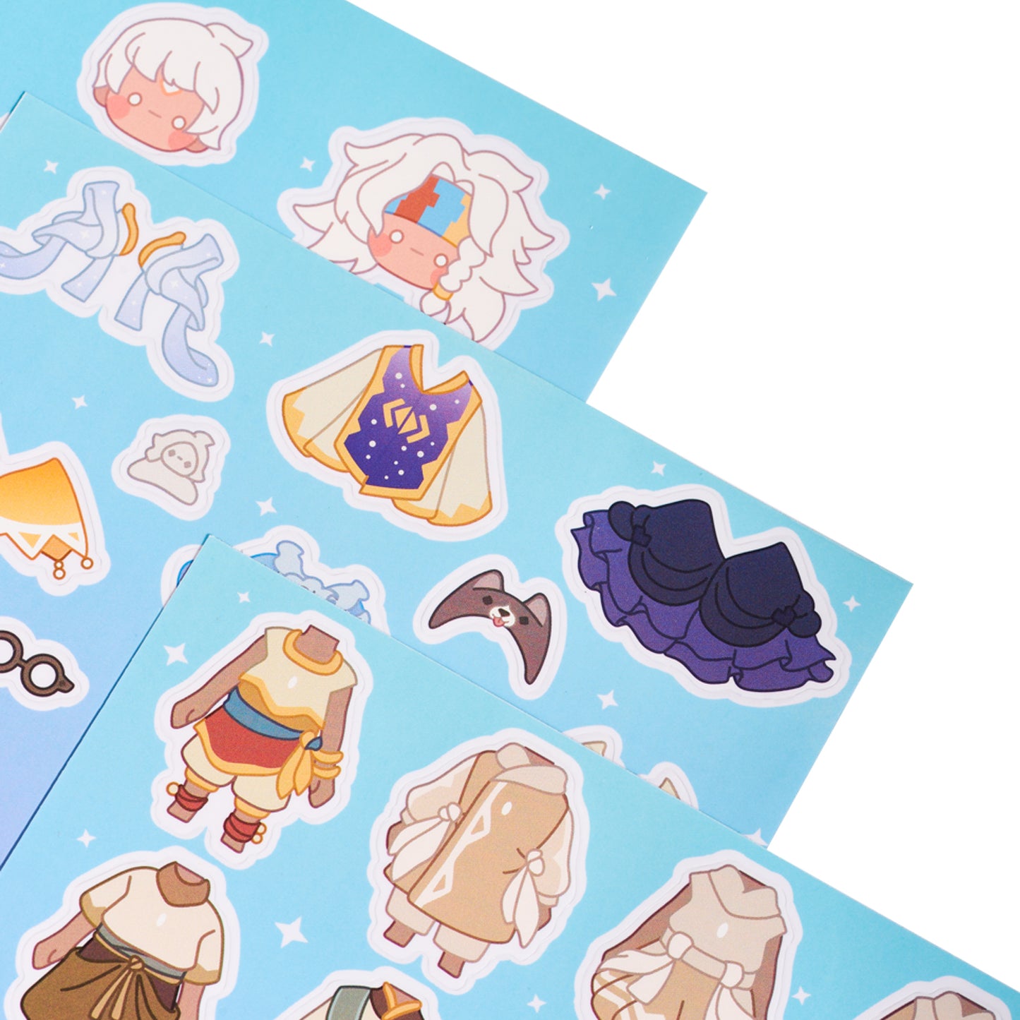 Sky Dress-up Stickers - Sky Kid Ⅱ (Set of 3)