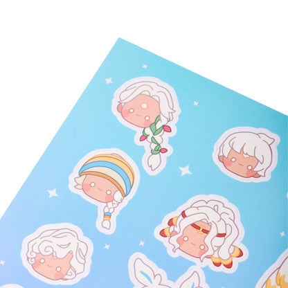 Sky Dress-up Stickers - Sky Kid Ⅱ (Set of 3)