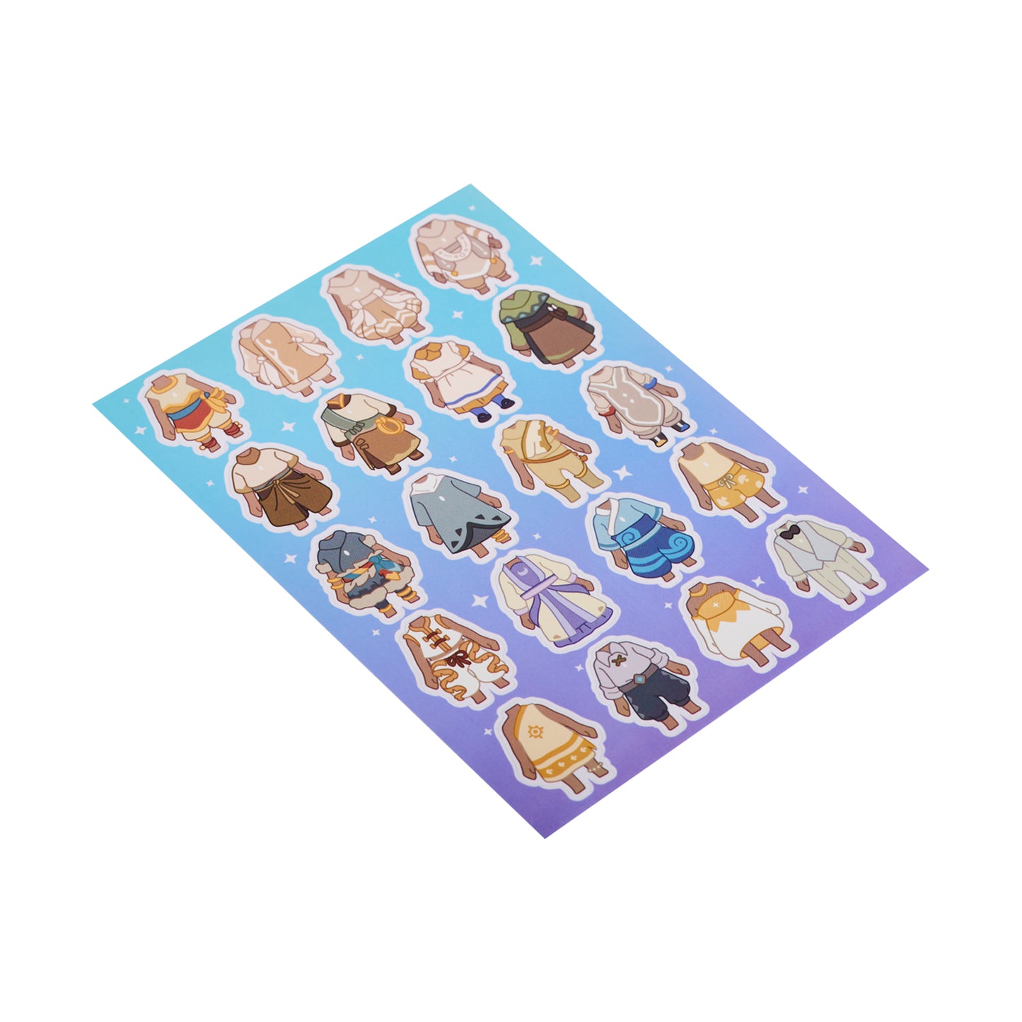 Sky Dress-up Stickers - Sky Kid Ⅱ (Set of 3)
