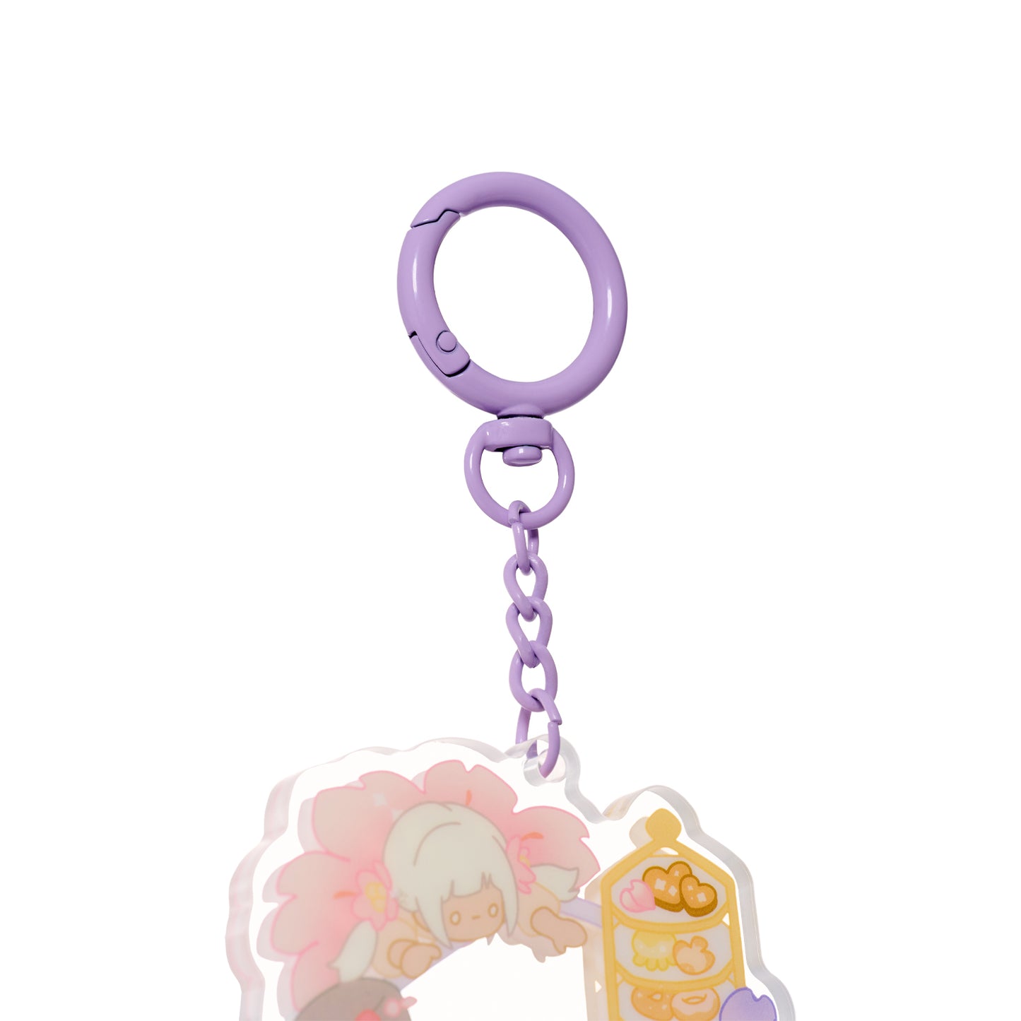 Sky Shaker Keychain Charm - Tea & Sweets