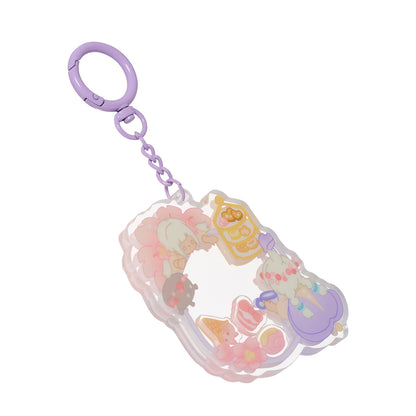 Sky Shaker Keychain Charm - Tea & Sweets