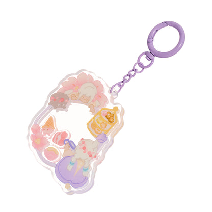 Sky Shaker Keychain Charm - Tea & Sweets
