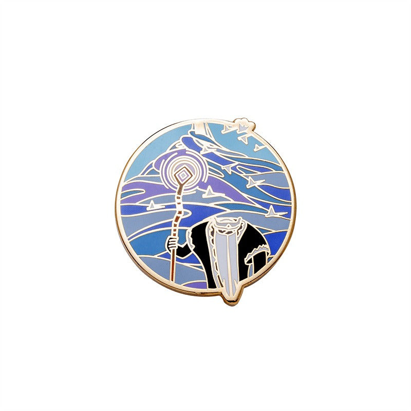 Elder of the Isle Pin