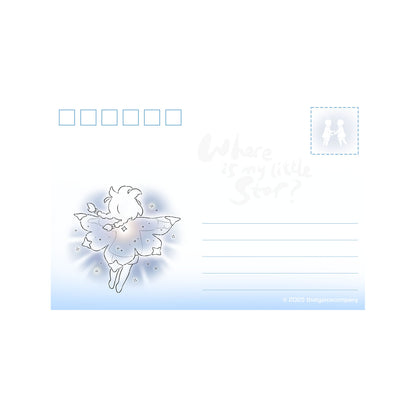 Sky Pop-up Book Lenticular Postcard