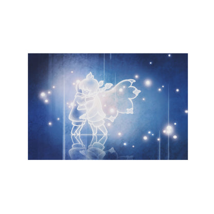 Sky Pop-up Book Lenticular Postcard