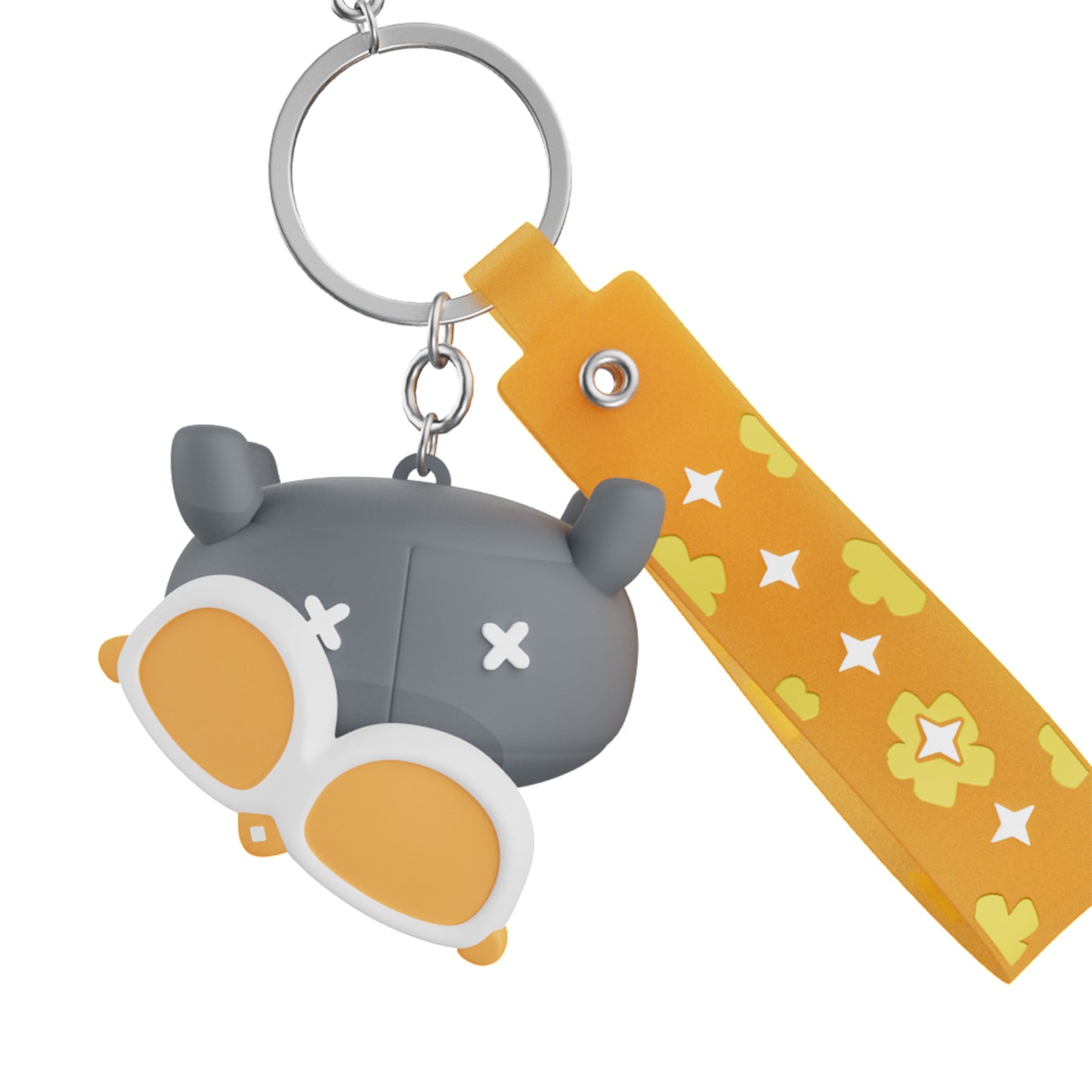 Sky Figurine Keychain Charm - Crab