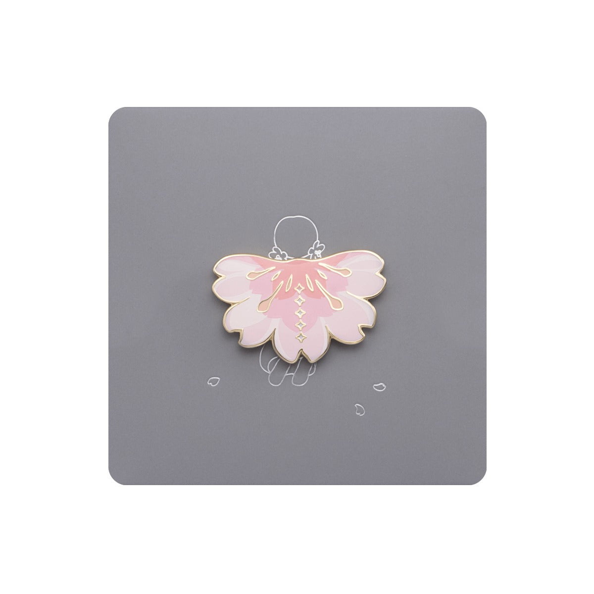 Bloom Cape Pin