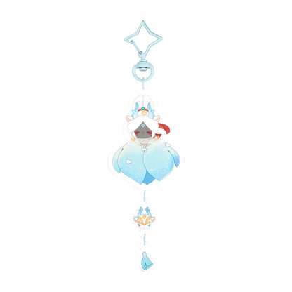 Sky Acrylic Wobbly Keychain - Season of the Nine-Colored Deer