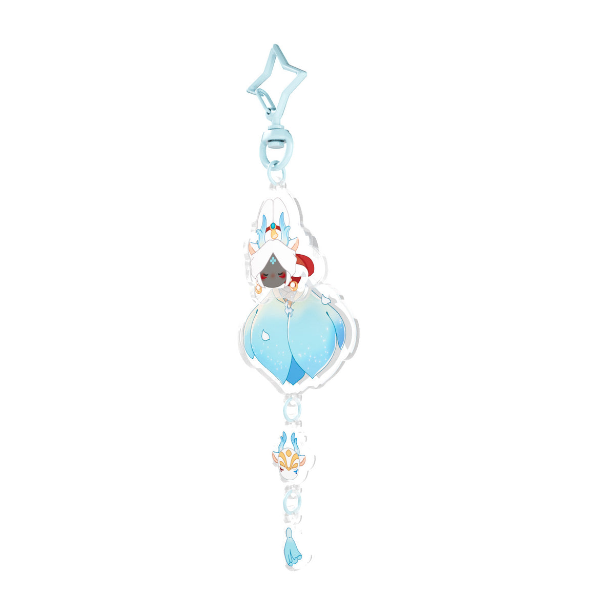 Sky Acrylic Wobbly Keychain - Season of the Nine-Colored Deer