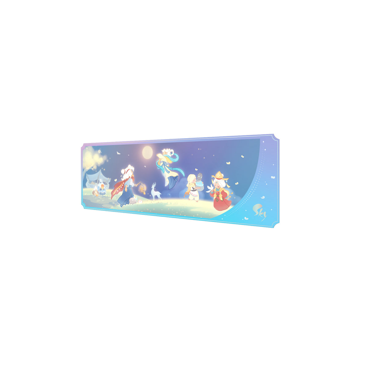 Sky Holographic Ticket - Deer Draws Glow