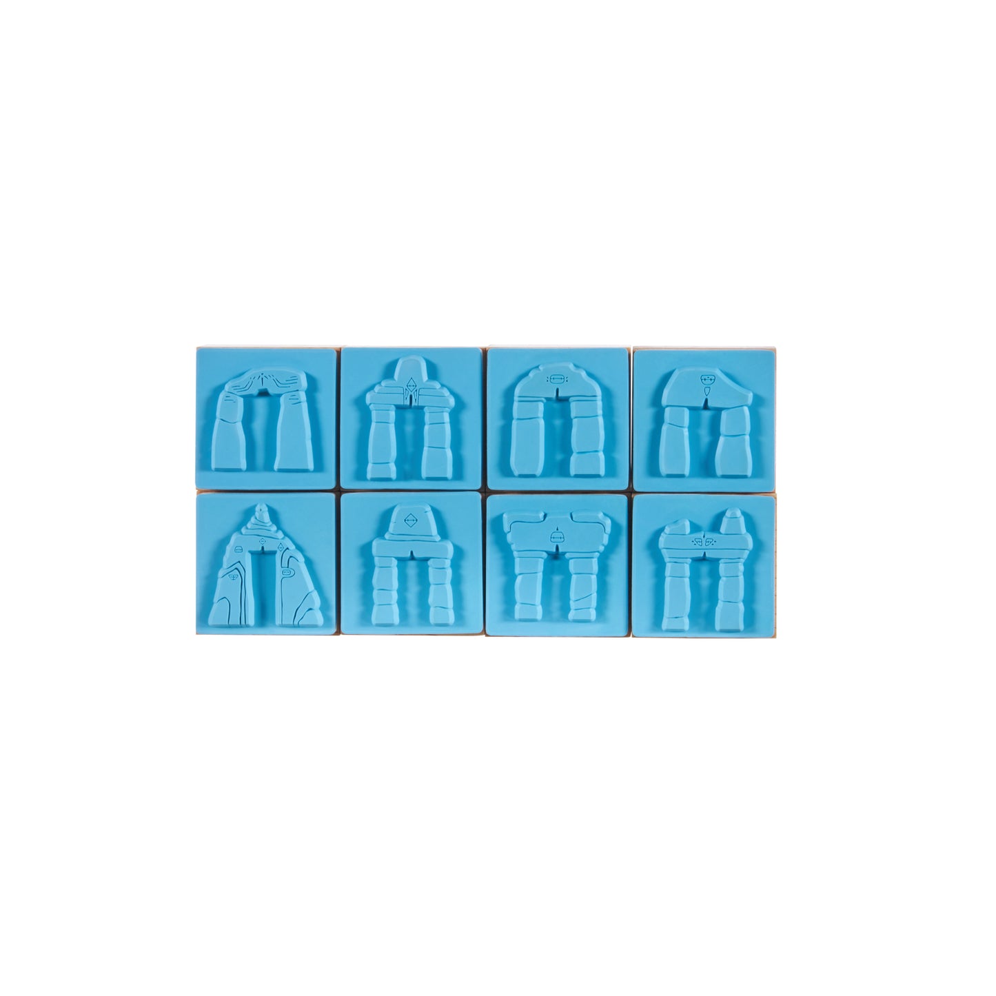 Sky Wooden Stamp Set - Portals Sky