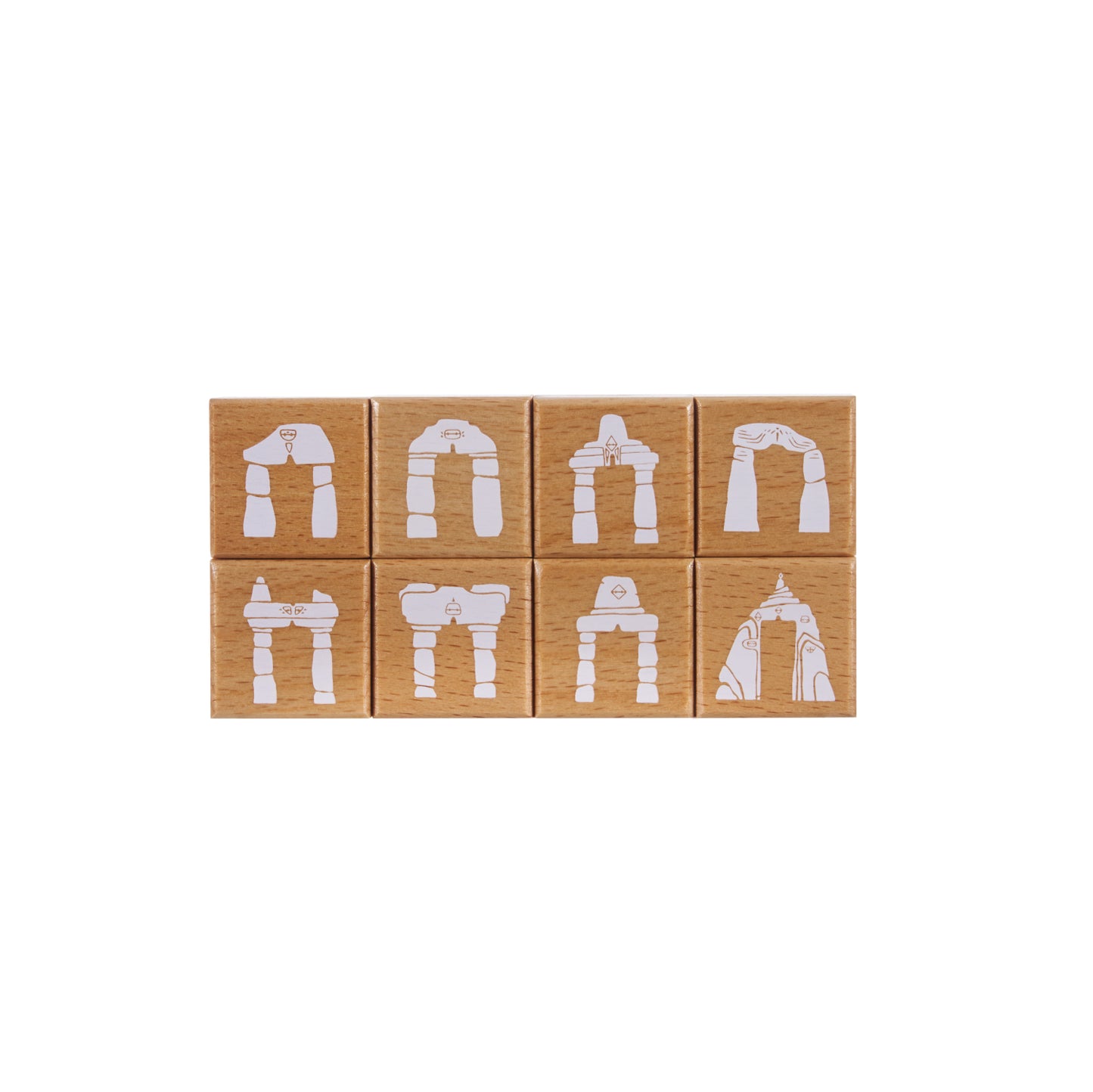 Sky Wooden Stamp Set - Portals Sky