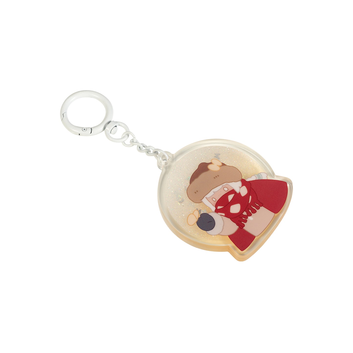 Sky Kid Quicksand Glitter Keychain