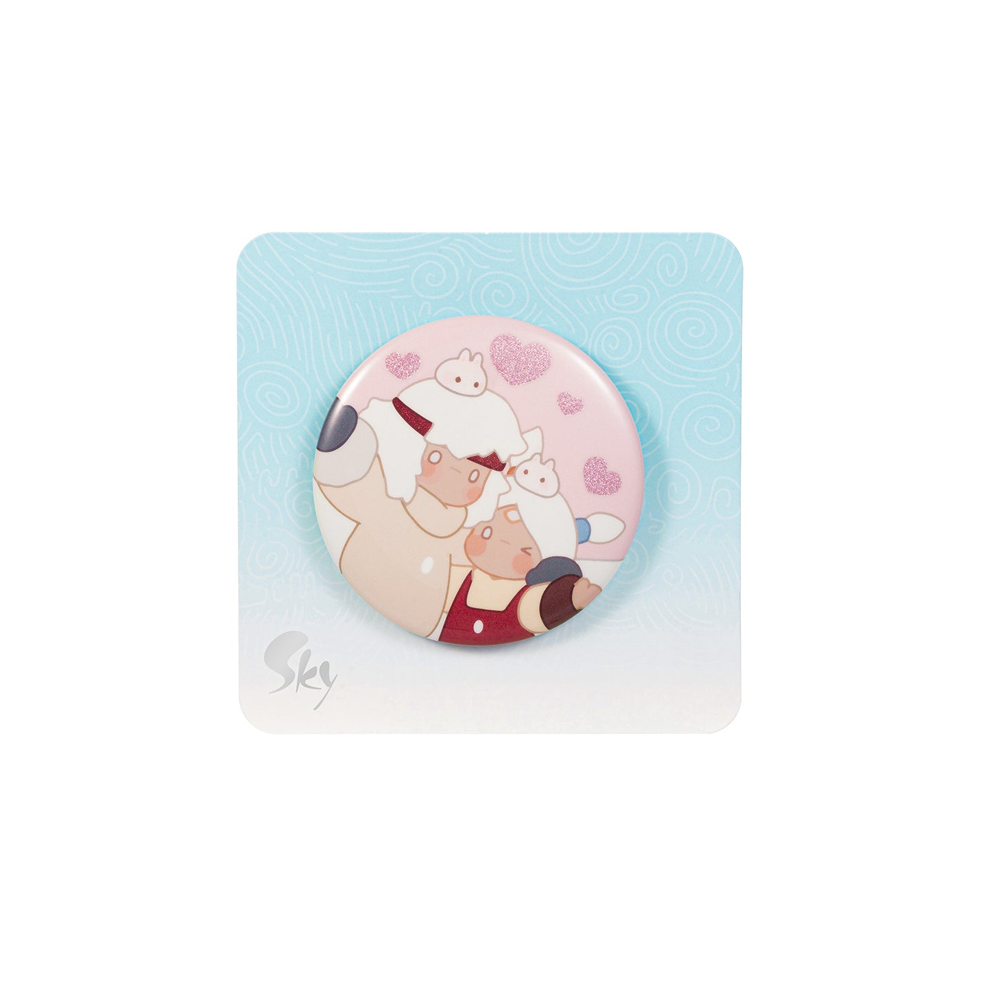 Sky Kid Button Pin