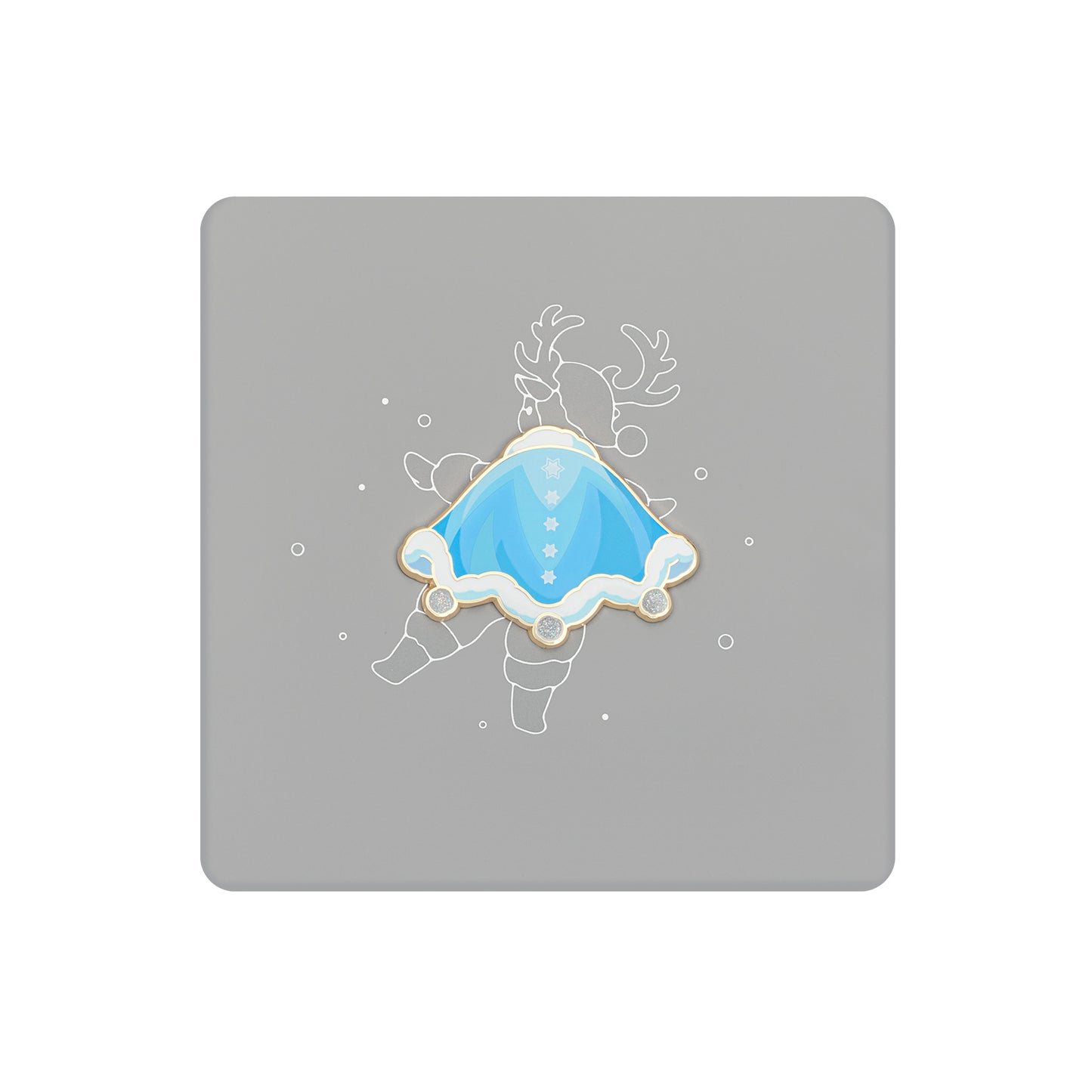 Feast Snowflake Cape Pin