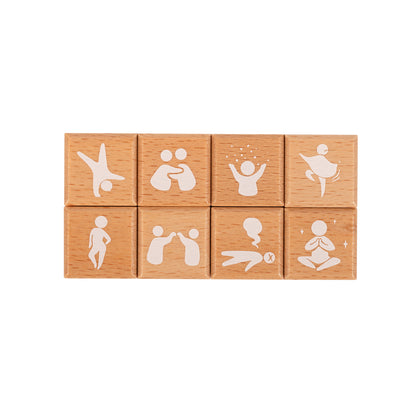 Sky Wooden Stamp Set