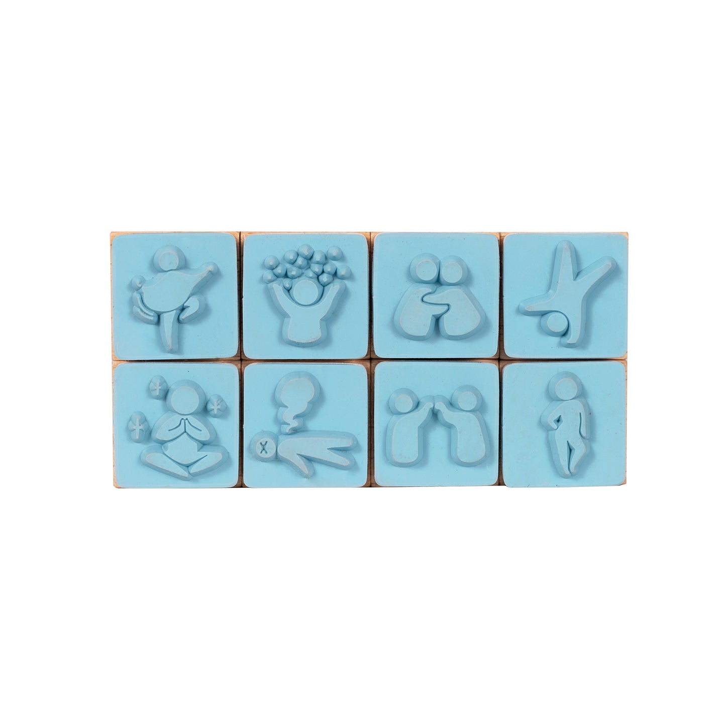 Sky Wooden Stamp Set