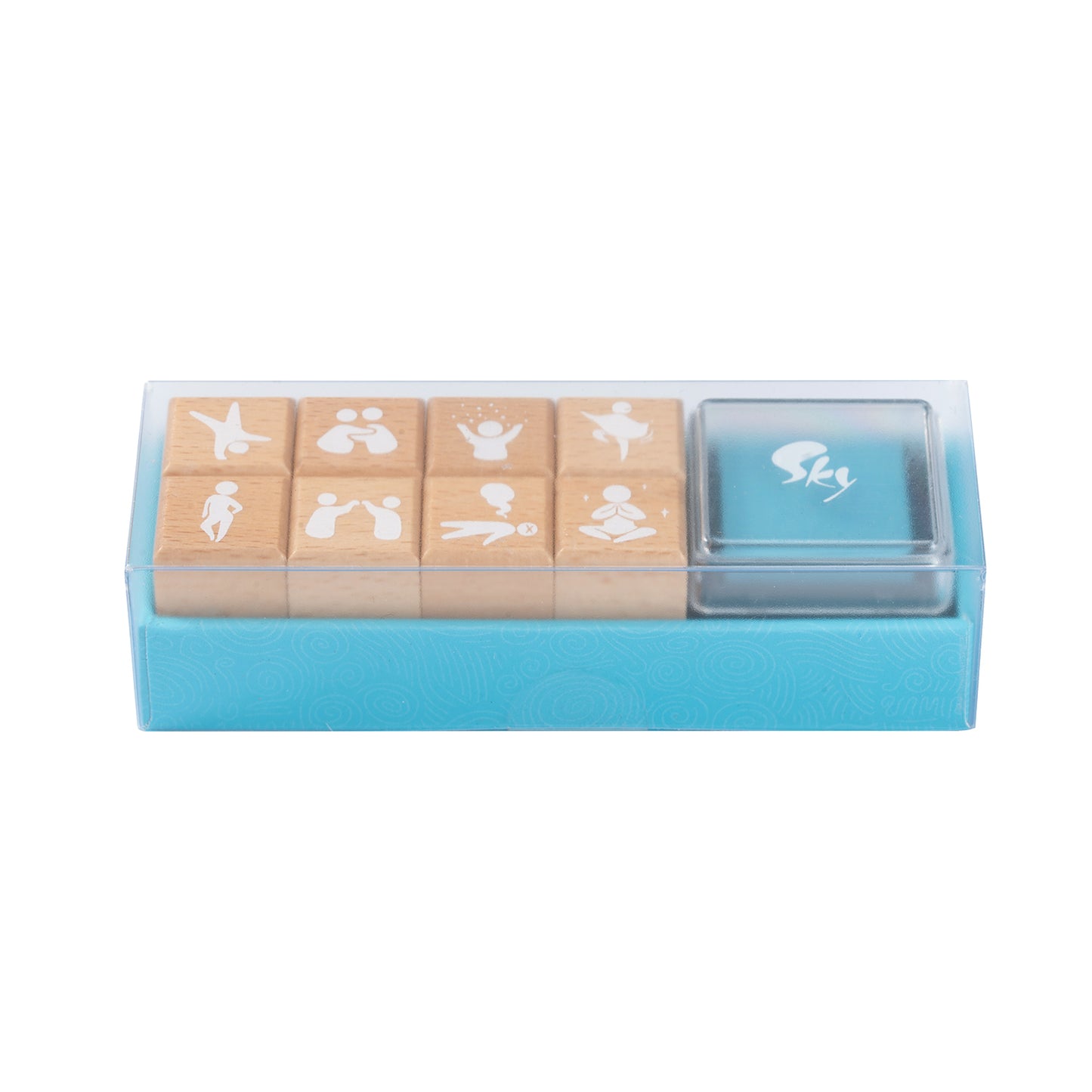 Sky Wooden Stamp Set