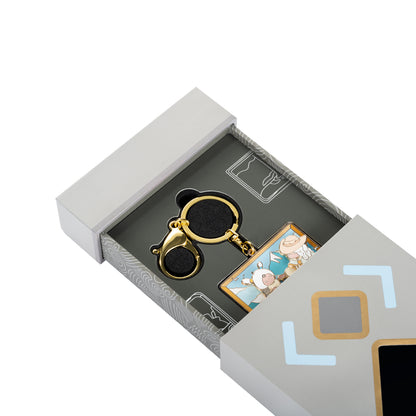 Moments Side Hug Keychain