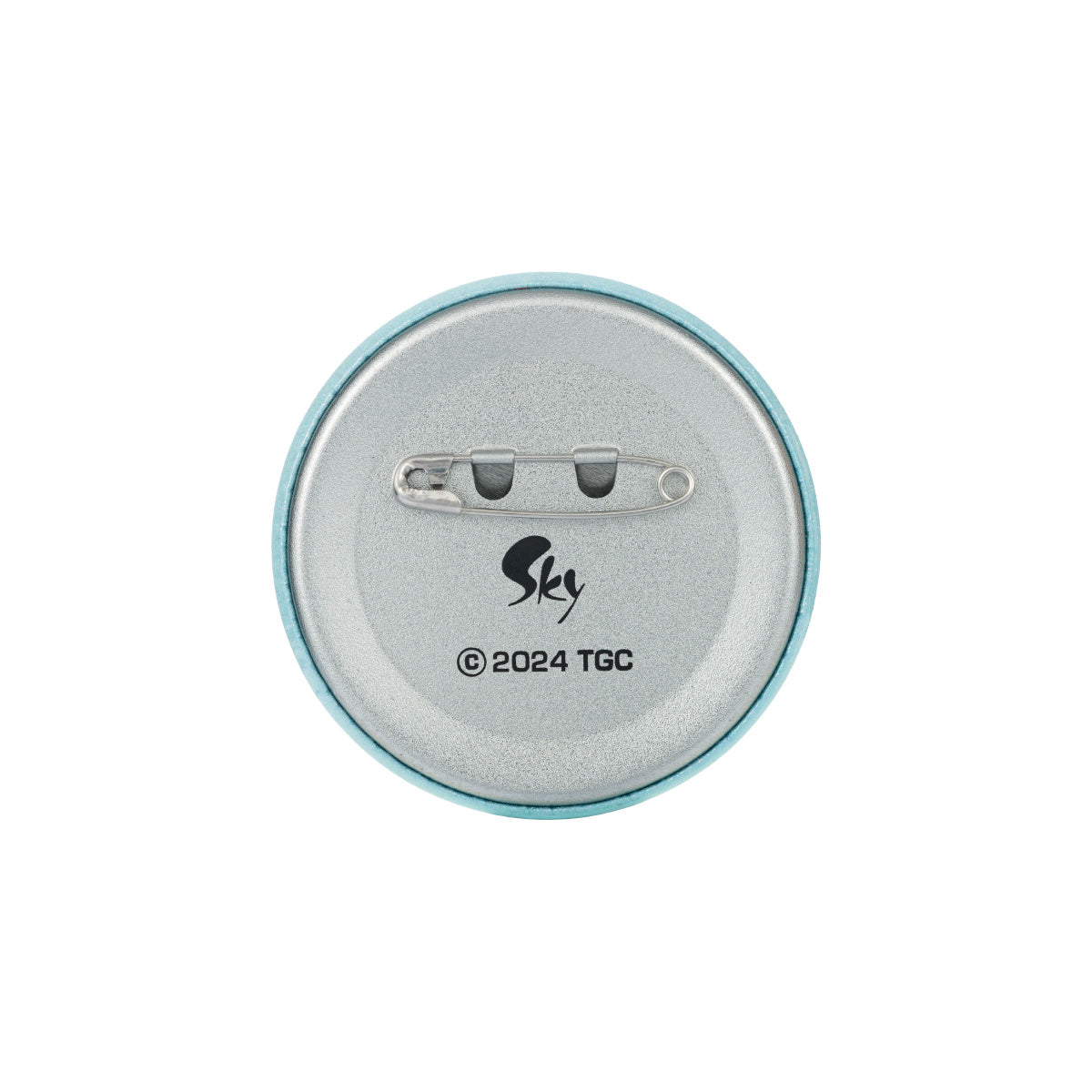 Sky Button Pin