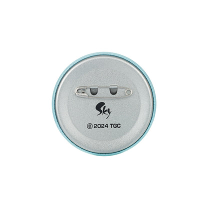 Sky Button Pin