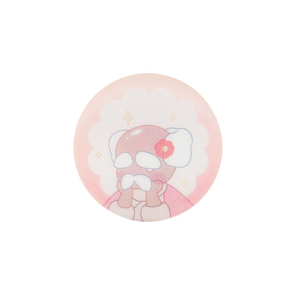 Sky Lenticular Button Pin