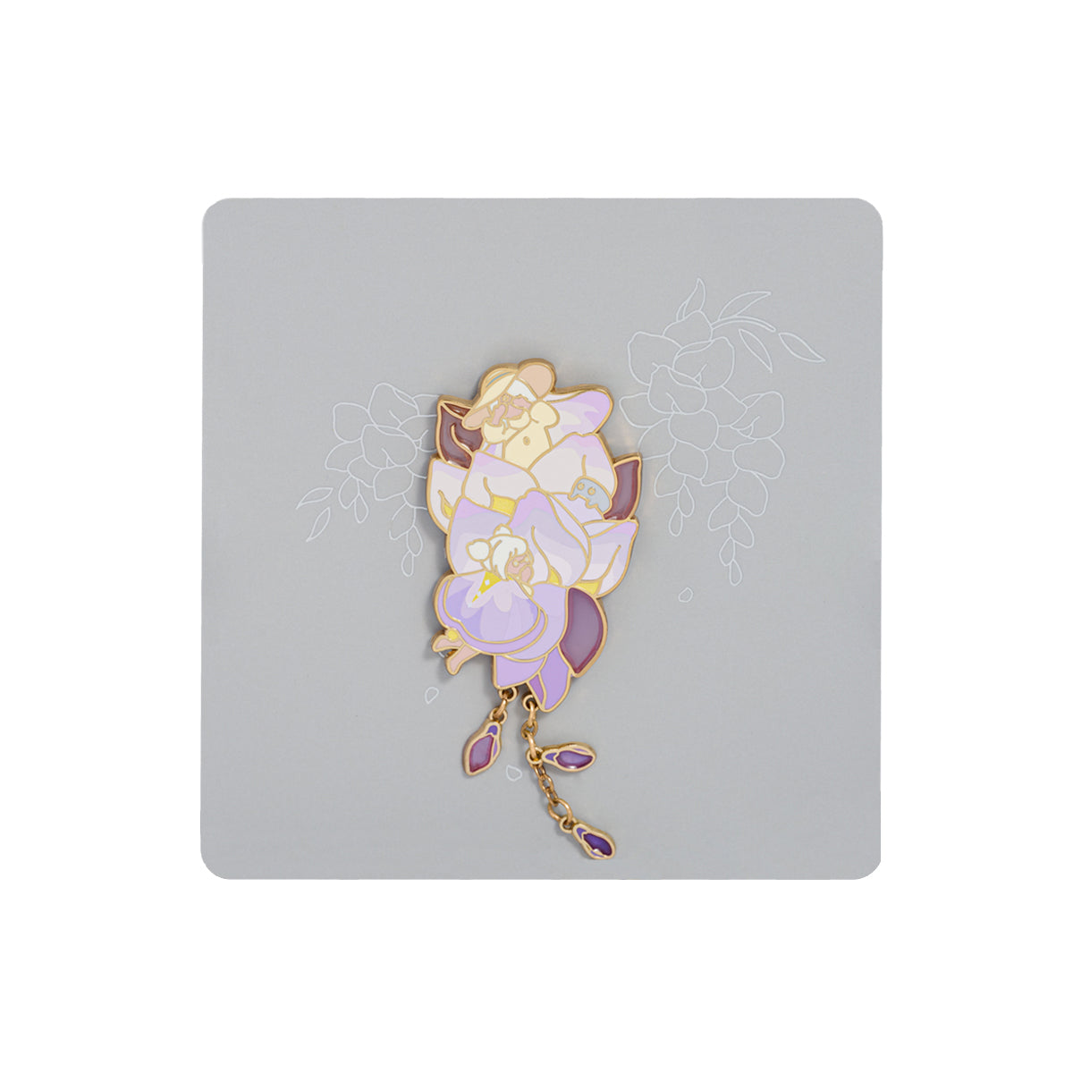 Wisteria Bloom Pin