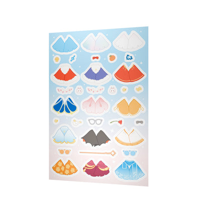 Sky Dress-up Stickers - Sky Kid (Set of 3)