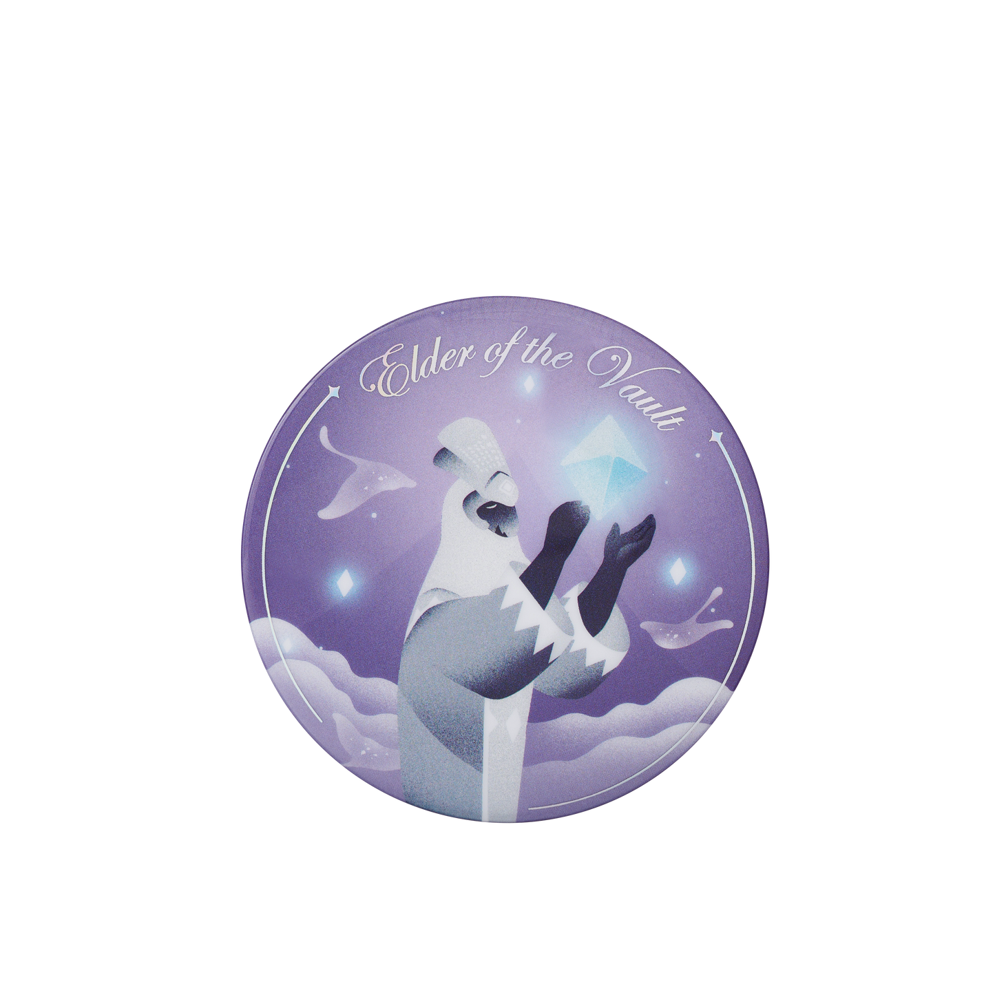 Elder Button Pin