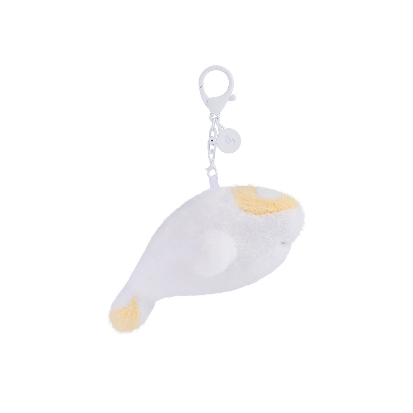 Manatee Plush Keychain Charm