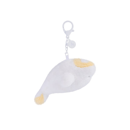 Manatee Plush Keychain Charm