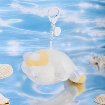 Manatee Plush Keychain Charm