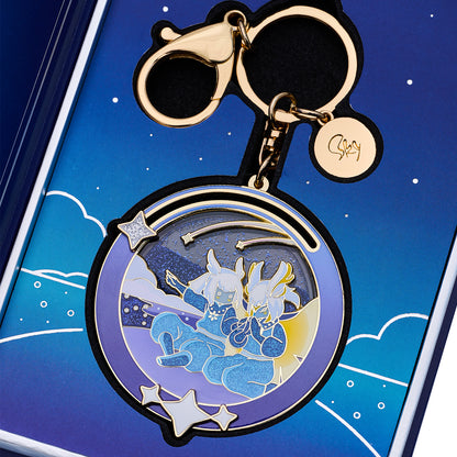 Meteor Shower Keychain Charm