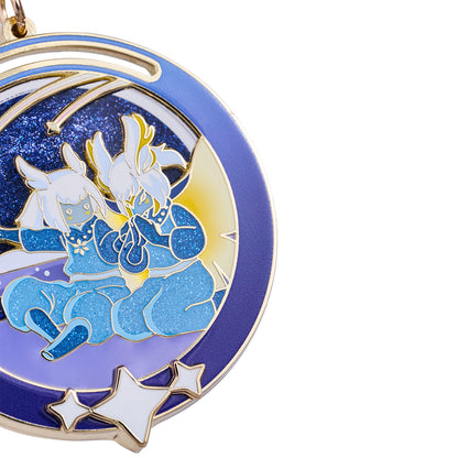 Meteor Shower Keychain Charm