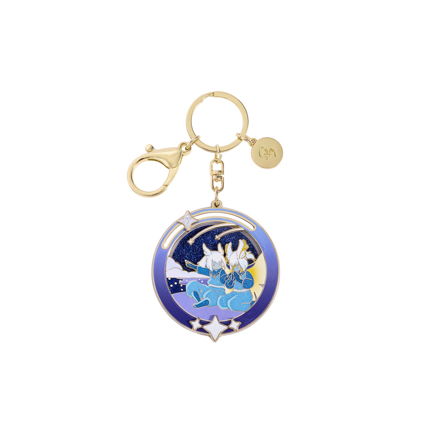 Meteor Shower Keychain Charm