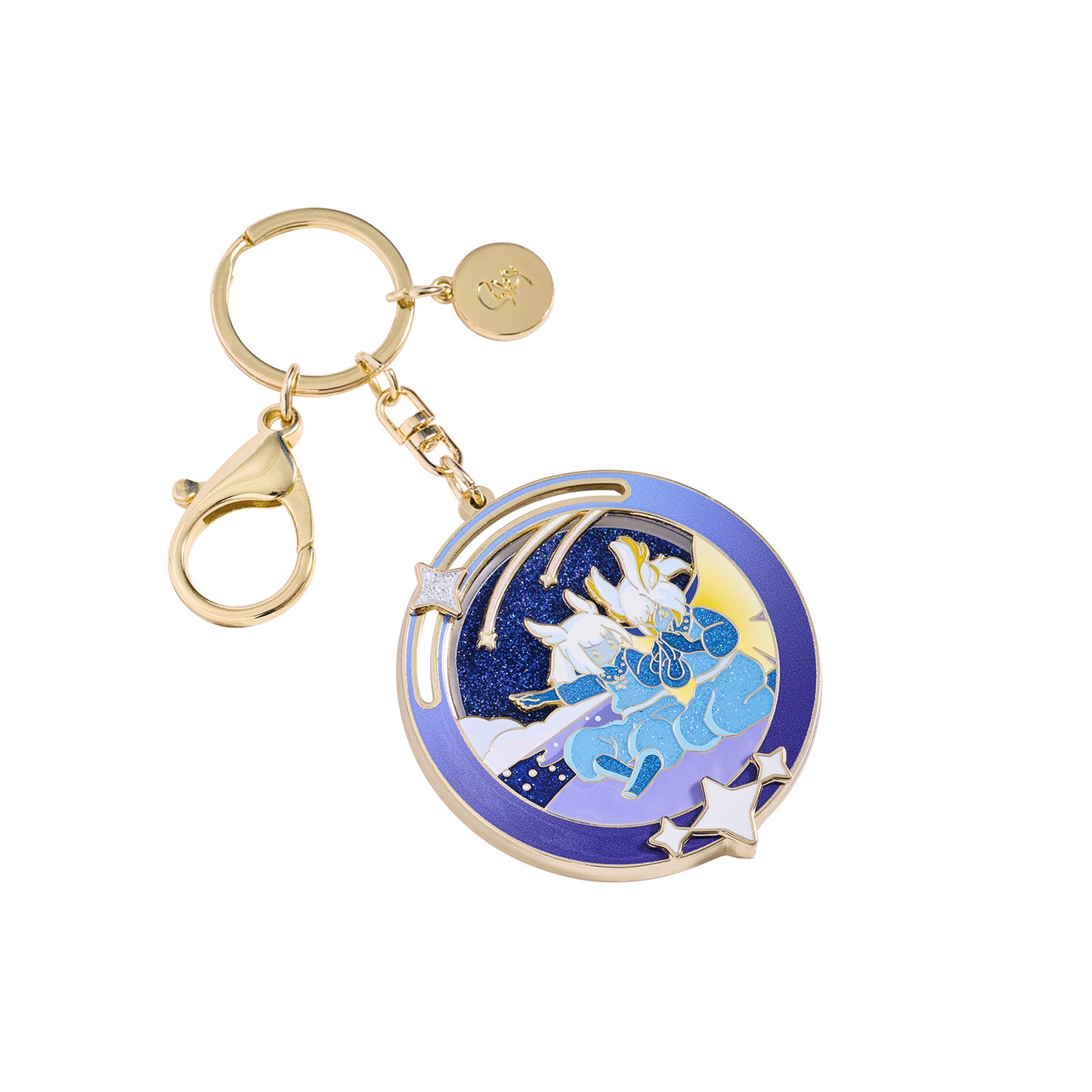 Meteor Shower Keychain Charm