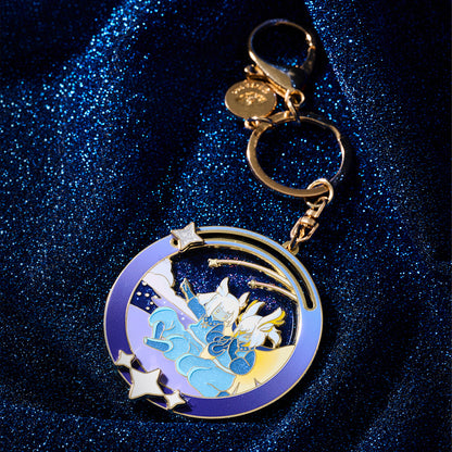 Meteor Shower Keychain Charm