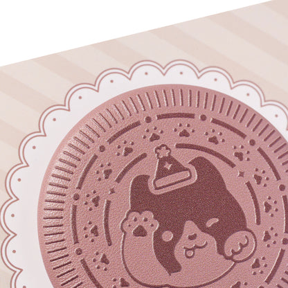 Sky Cookie Button Pin - Little Oreo